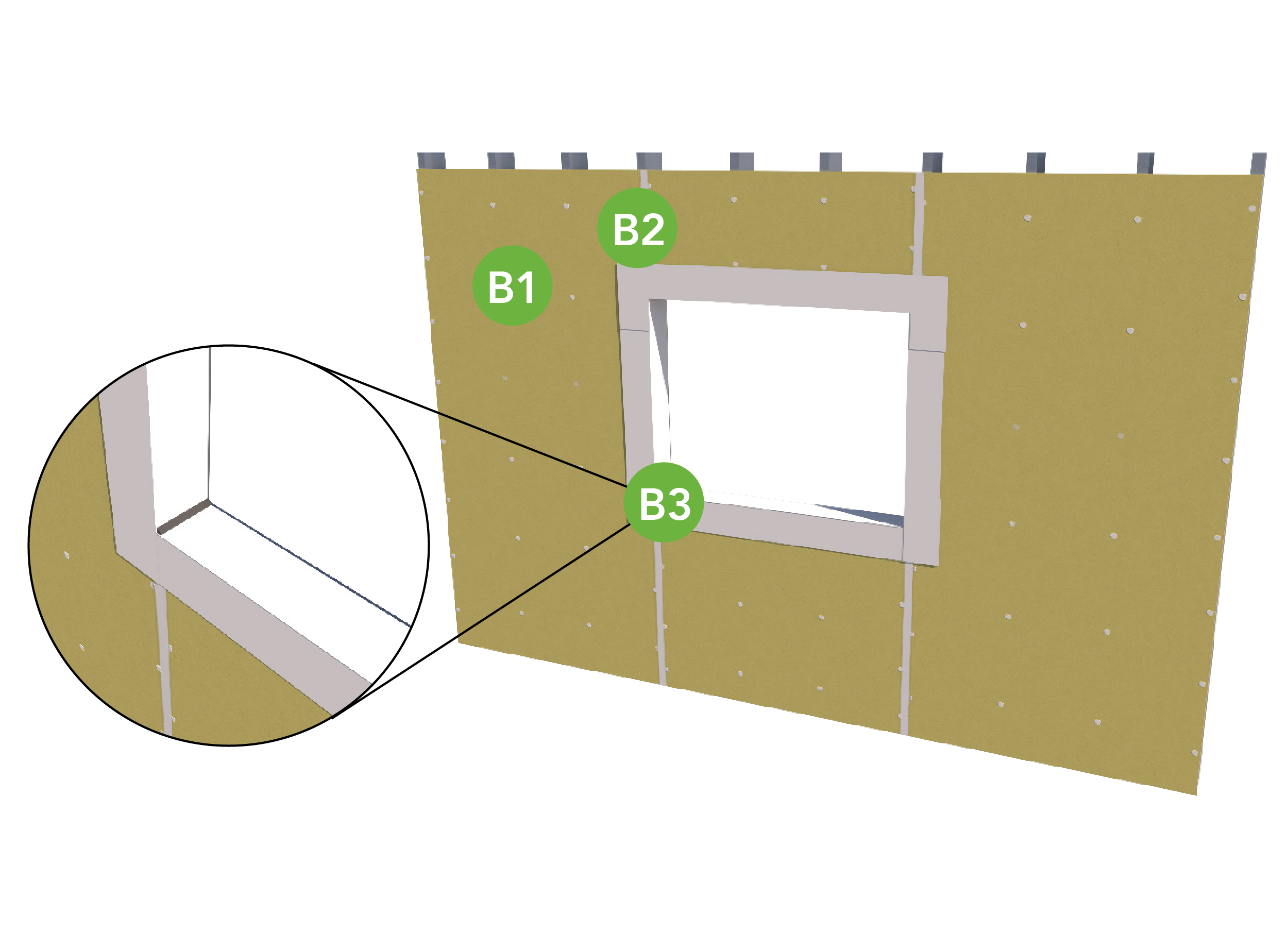 BlockShield Roof Flat Installation step 1 041323